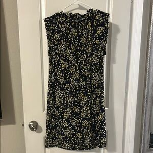 Tommy Hilfiger Blue and Yellow Floral Mini Dress